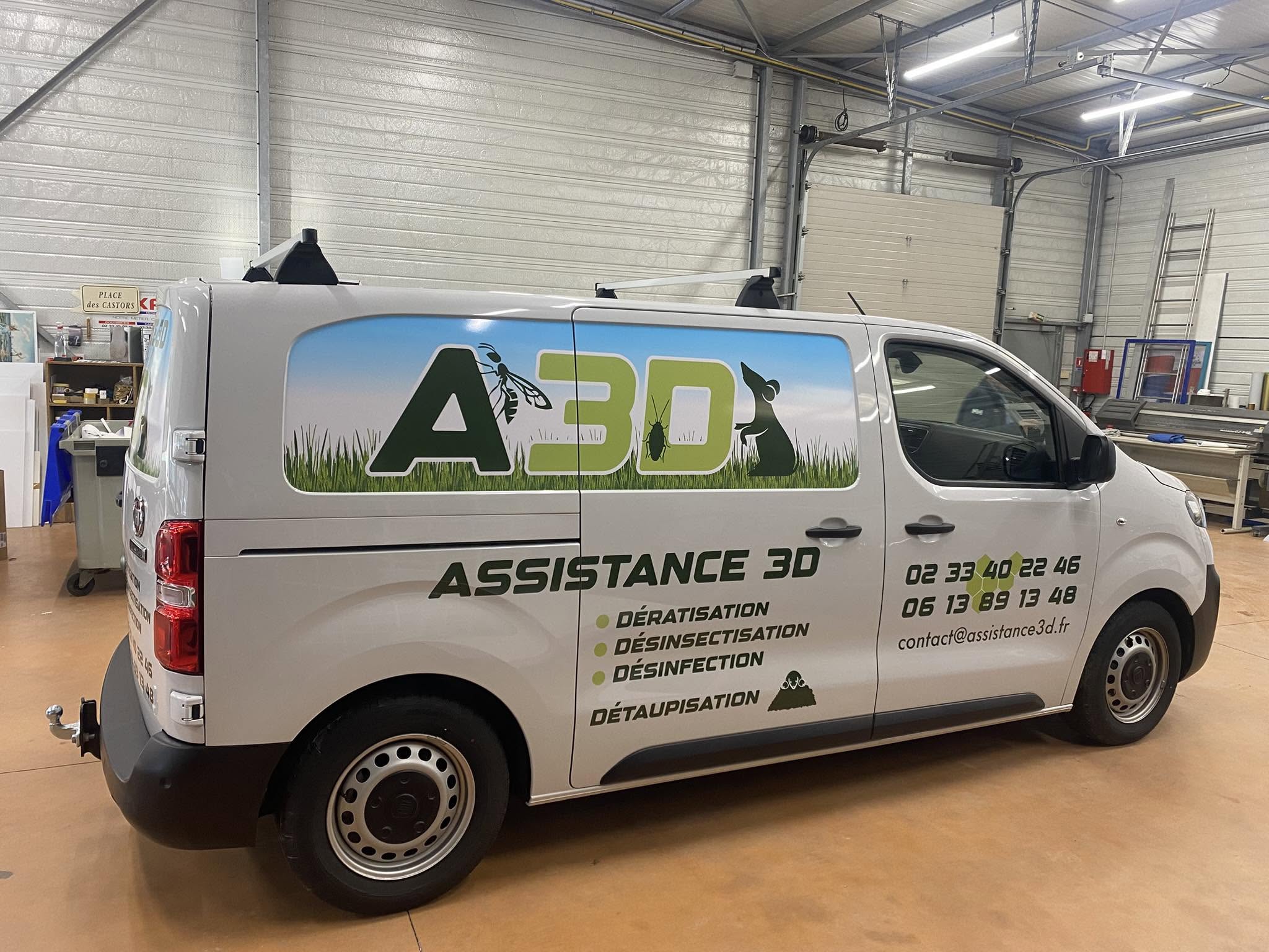 Camion Assistance 3D